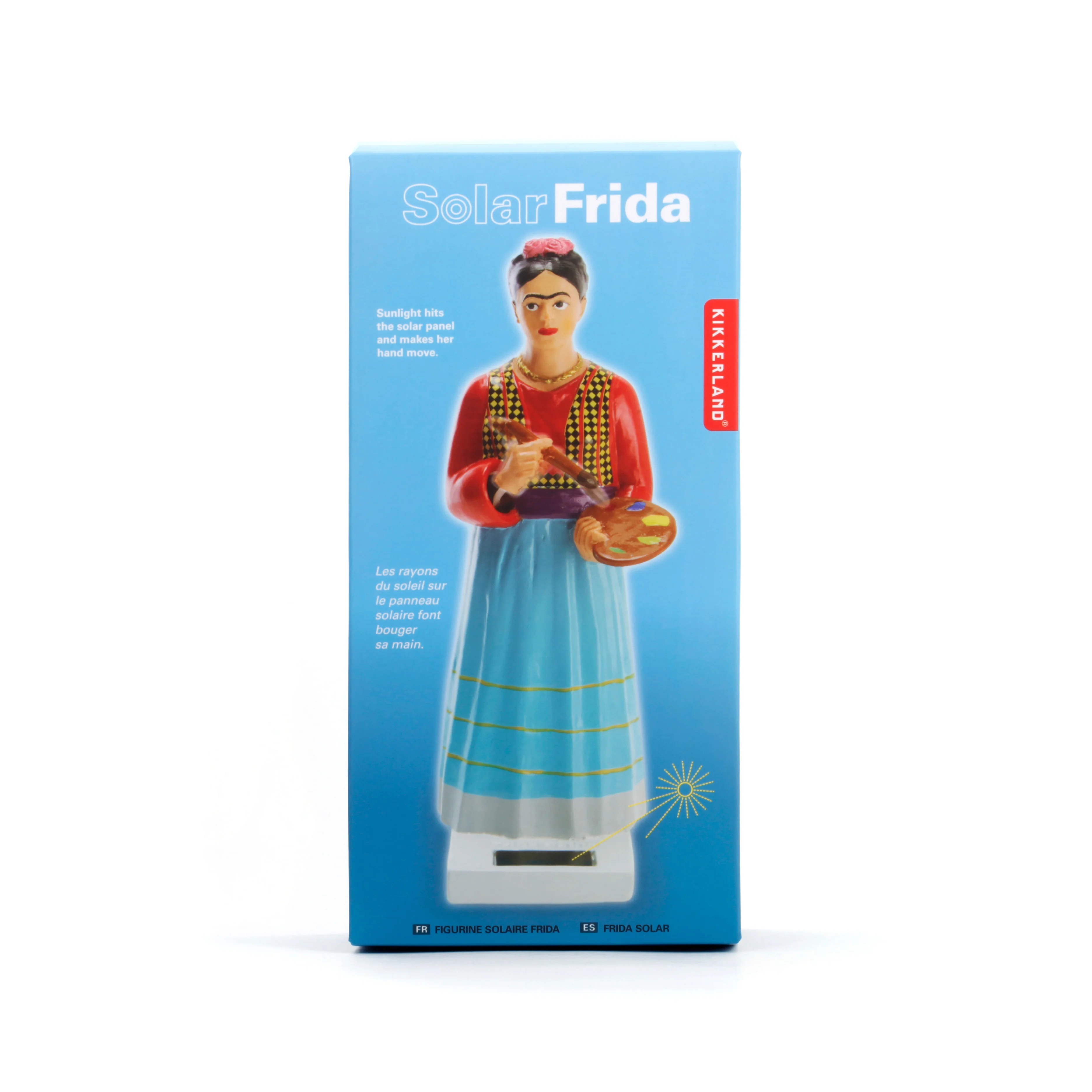 Kikkerland  Solar Frida figur - rød/blå