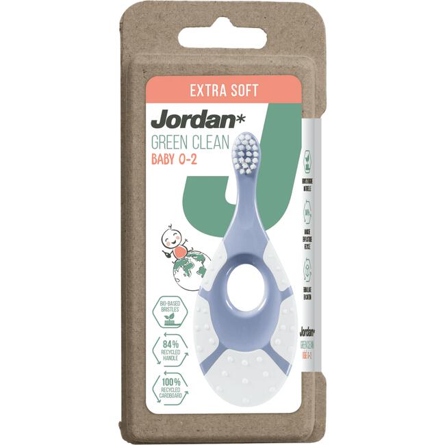 Jordan Green Clean Babytandenborstel 0-2 jaar