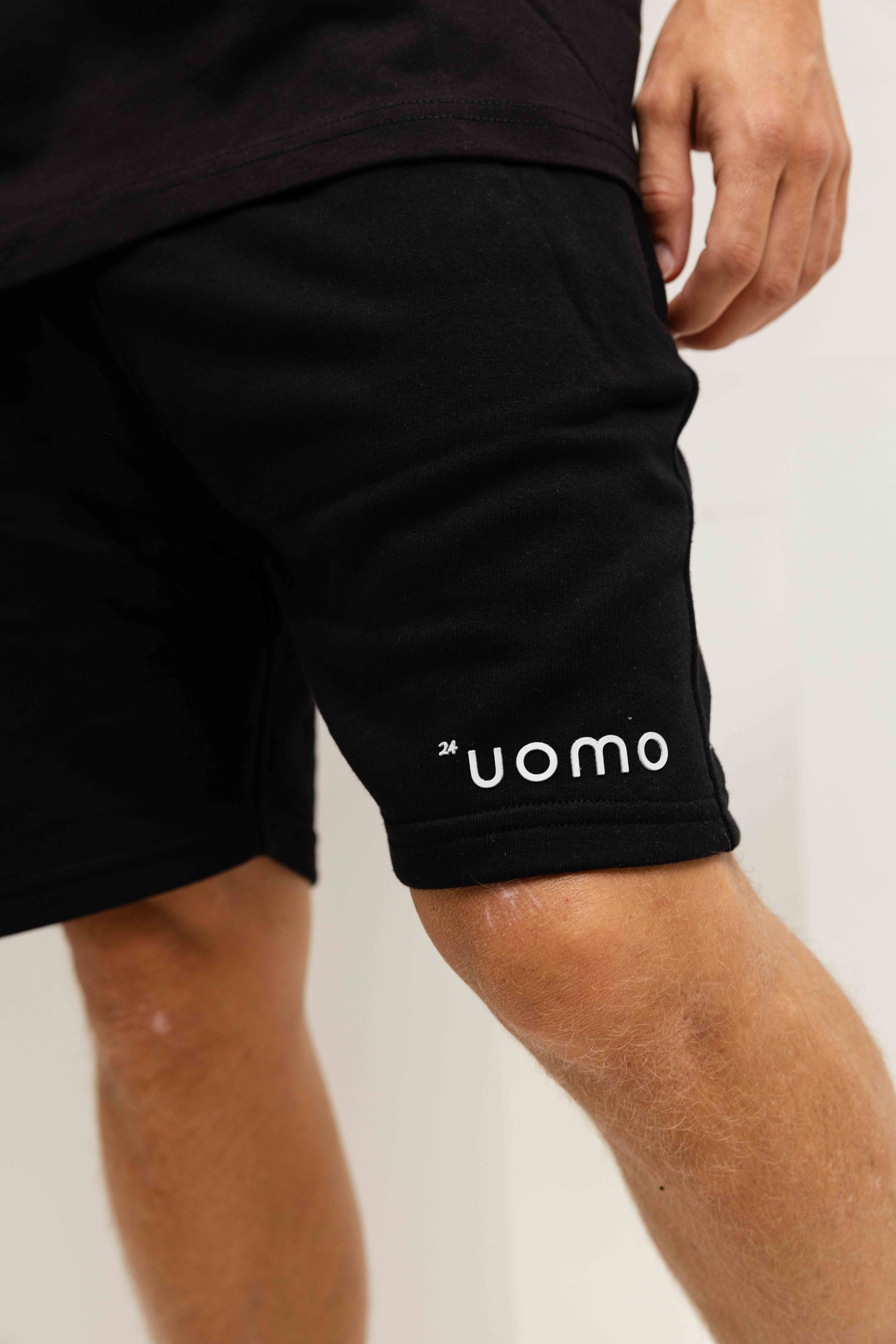 24 Uomo Basic Zomerset Heren Zwart
