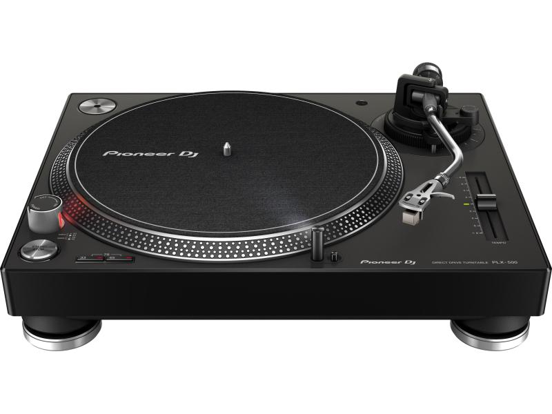 Pioneer Plattenspieler PLX-500-K Schwarz Plattenspieler mit USB-Ausgang