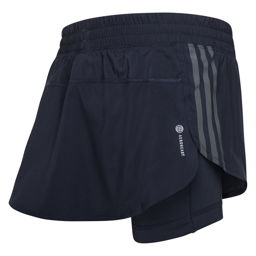 adidas Short Running Run Icons - Bleu Marine Femme