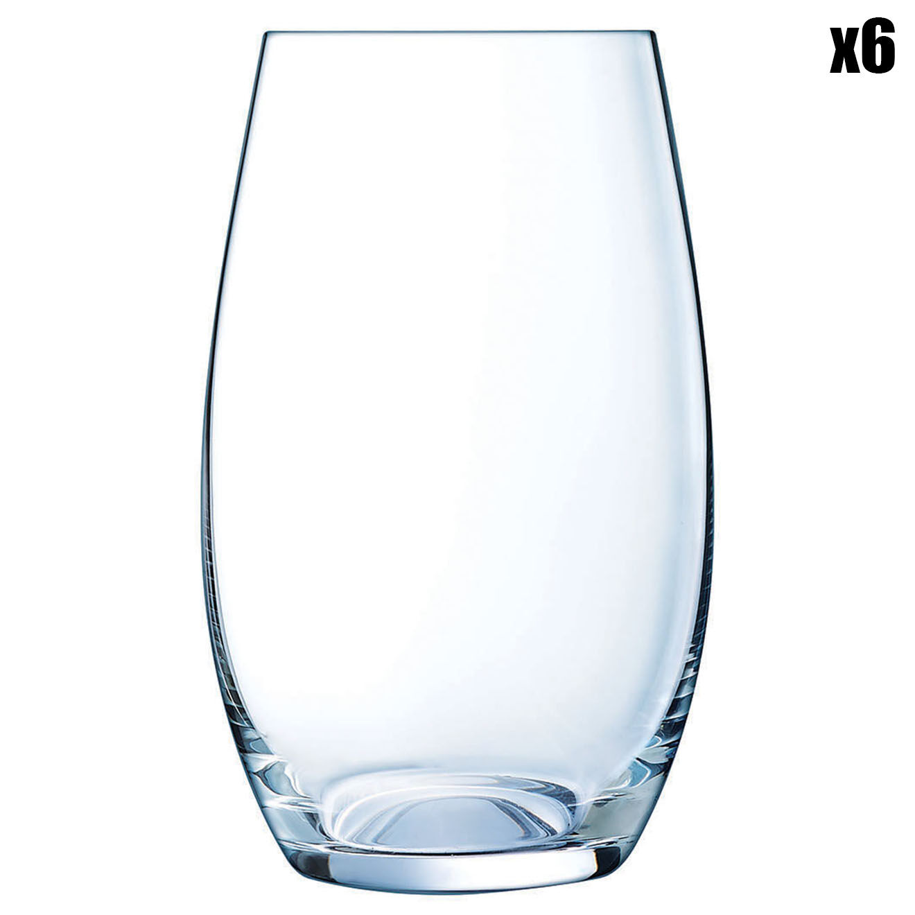 Chef & Sommelier 6 Verres haut Primary transparents - 40 cl