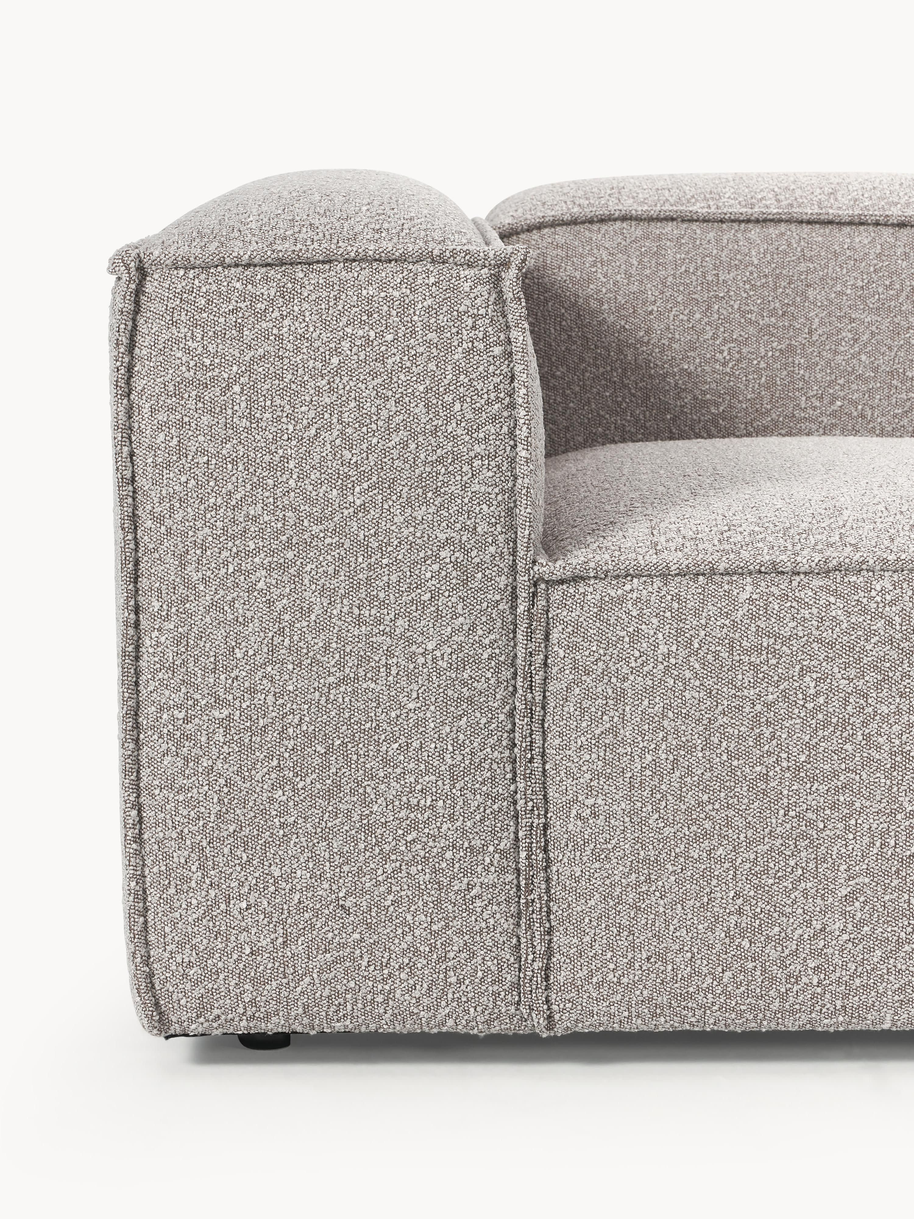 Modulaire bank Lennon (3-zits) uit bouclé