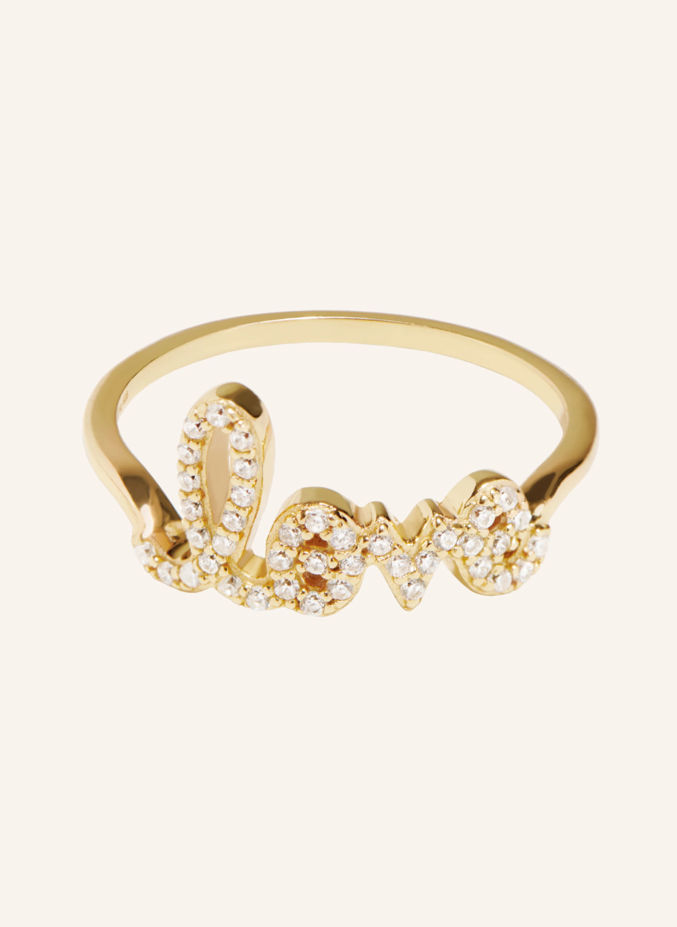 OHH LUILU Ring LOVE by GLAMBOU