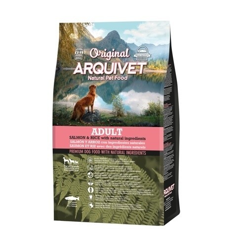 Ração Arquivet Original Salmão e Arroz para Cães Adultos