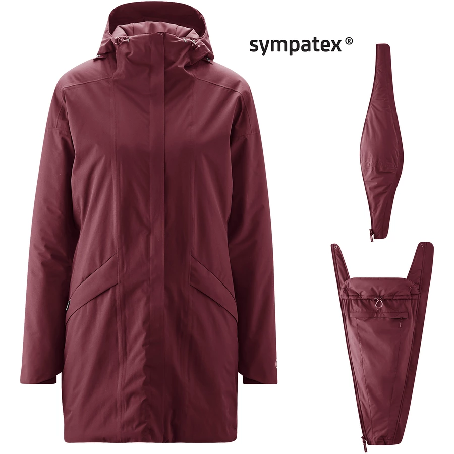 mamalila Tragejacke WinterWanderer beere