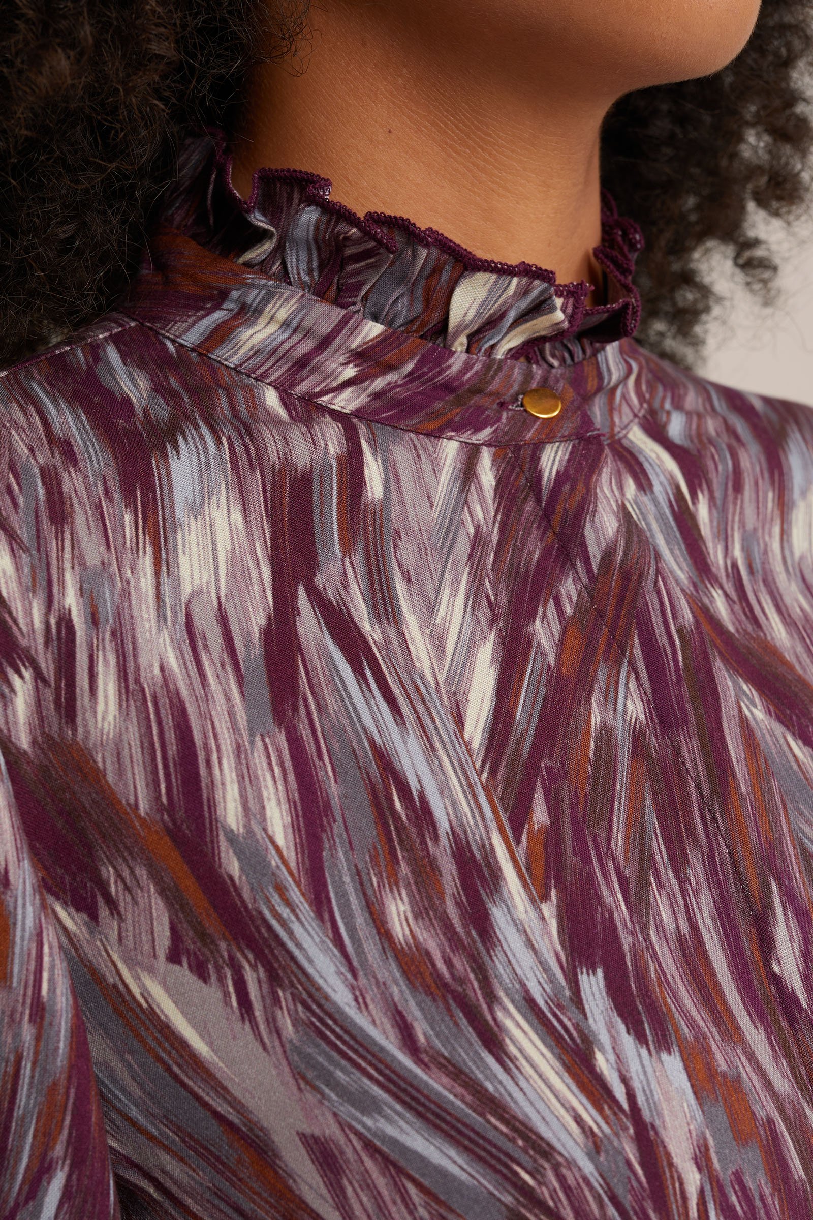 blouse met dessin WE Fashion Multikleur