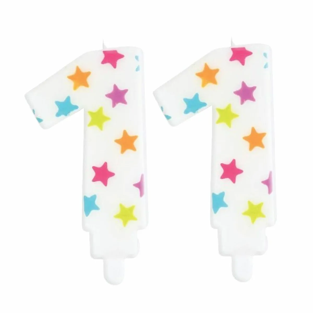 Scrapcooking 2 Bougies Anniversaire Chiffre 1