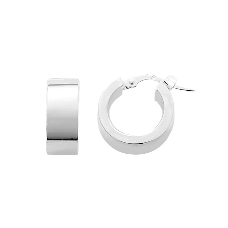 Créoles  fantaisie Femme - Or 18 Carats - Diamètre 10mm