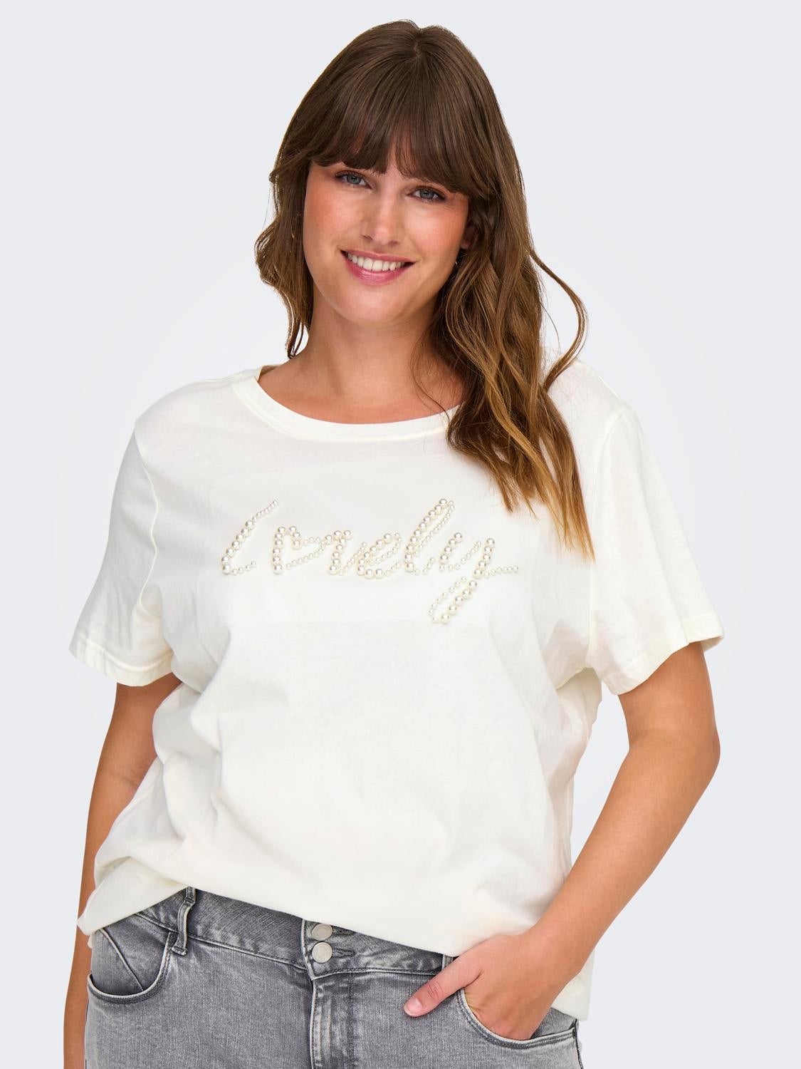 CARAMY T-shirt Cloud Dancer
