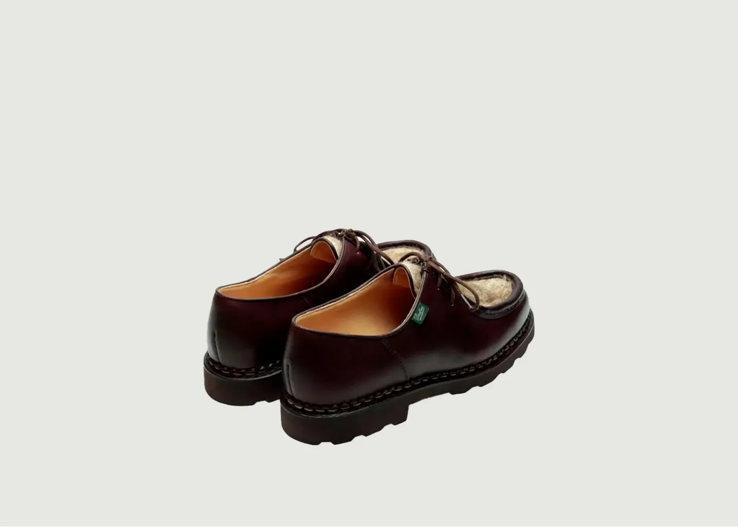 Derby Michael Lisse café Paraboot