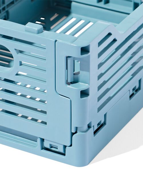 caisse pliable à lettres recyclée blauw