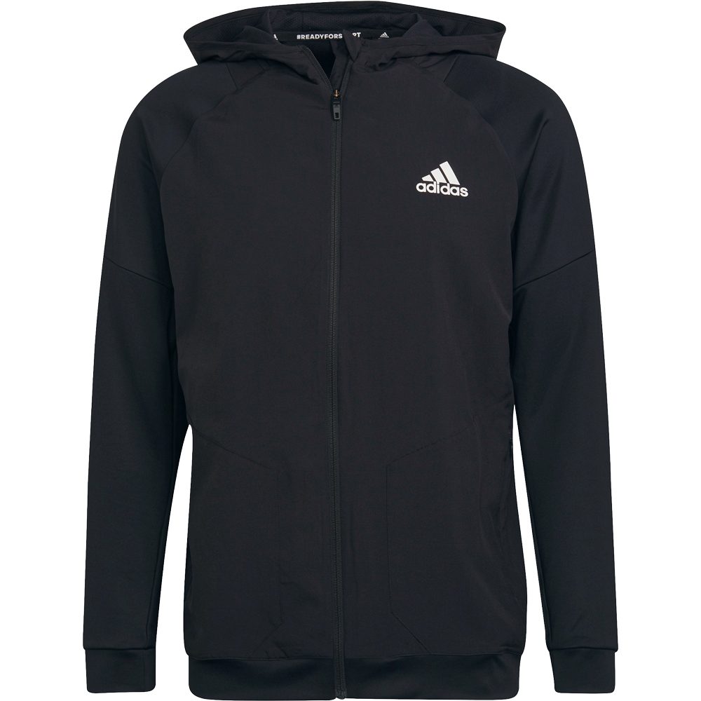 adidas Training Kapuzenjacke Herren schwarz