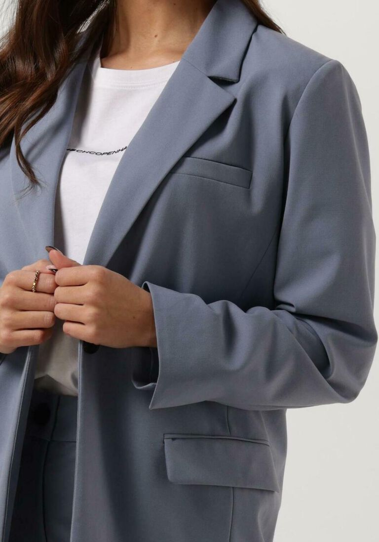 MODSTR\u00D6M blauwe modstr&ouml;m blazer anker md blazer