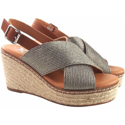 Xti - Sandalia señora42366 plomo Plata