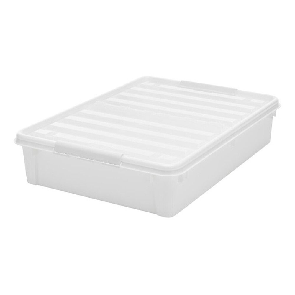 OPPBEVARINGSBOKS SMARTSTORE BEDROLLER 60L HVIT
