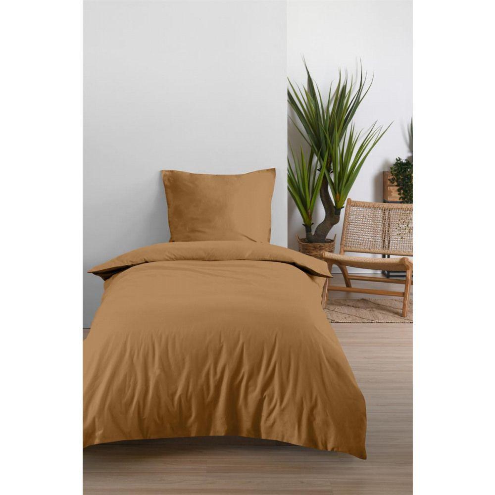 EDEN DRAP HOUSSE 90X200CM CURRY