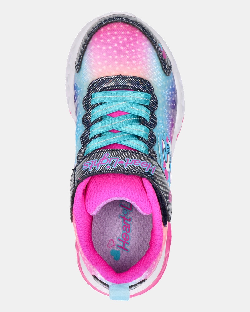 Skechers Flutter Heart Lights Lage sneakers  - roze