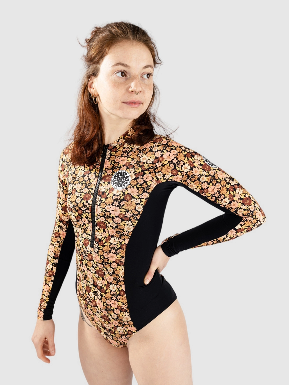 Rip Curl Sea Of Dreams Upf 50 Surfsuit Lycra brown