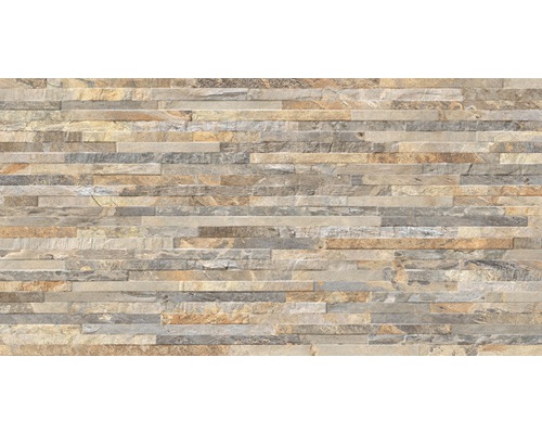 Porseleinen steengoed wandtegel ARDESIA Oker 32 x 62,5 cm
