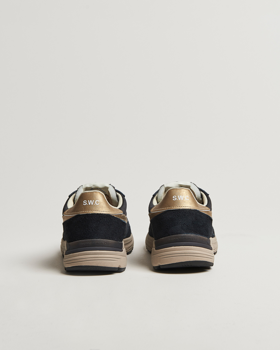 Stepney Workers Club Osier S-Strike Runner Sneaker Black Gold