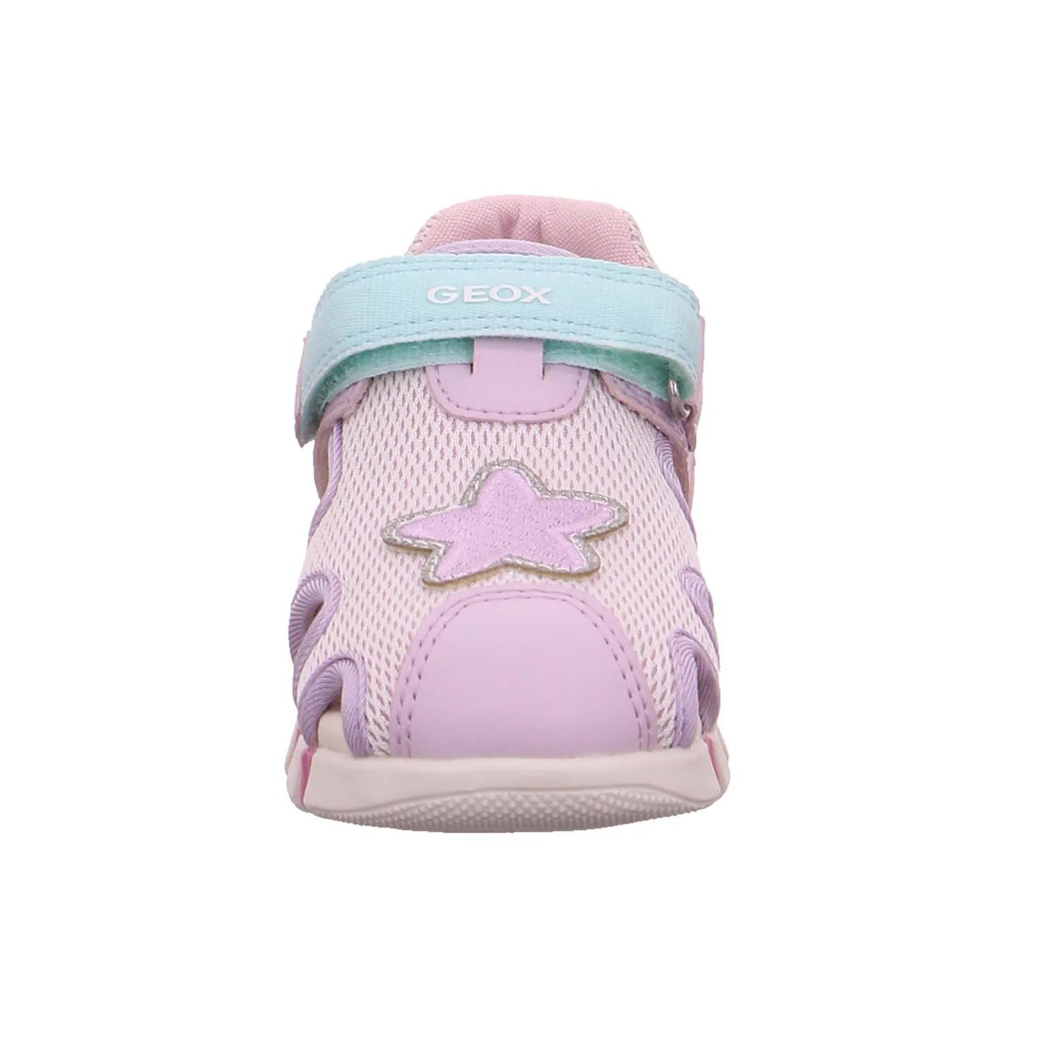 GEOX Baby-Sommer-Bottine Flieder Textil  Sommerschuh