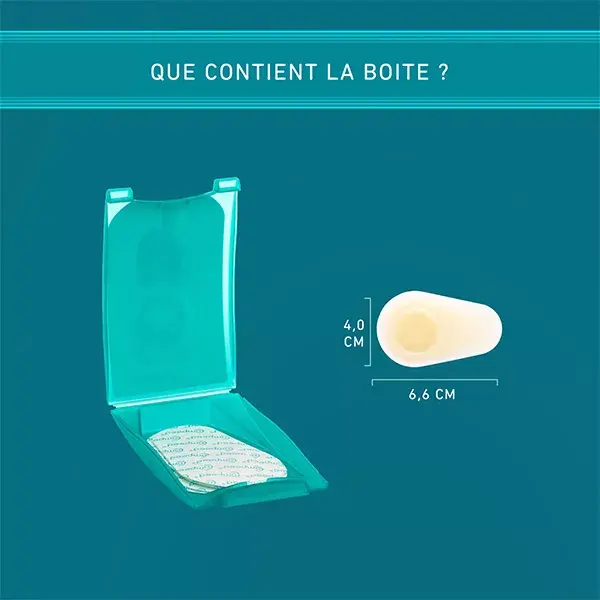 Curativos Compeed para bolhas na planta do pé, 5 unidades