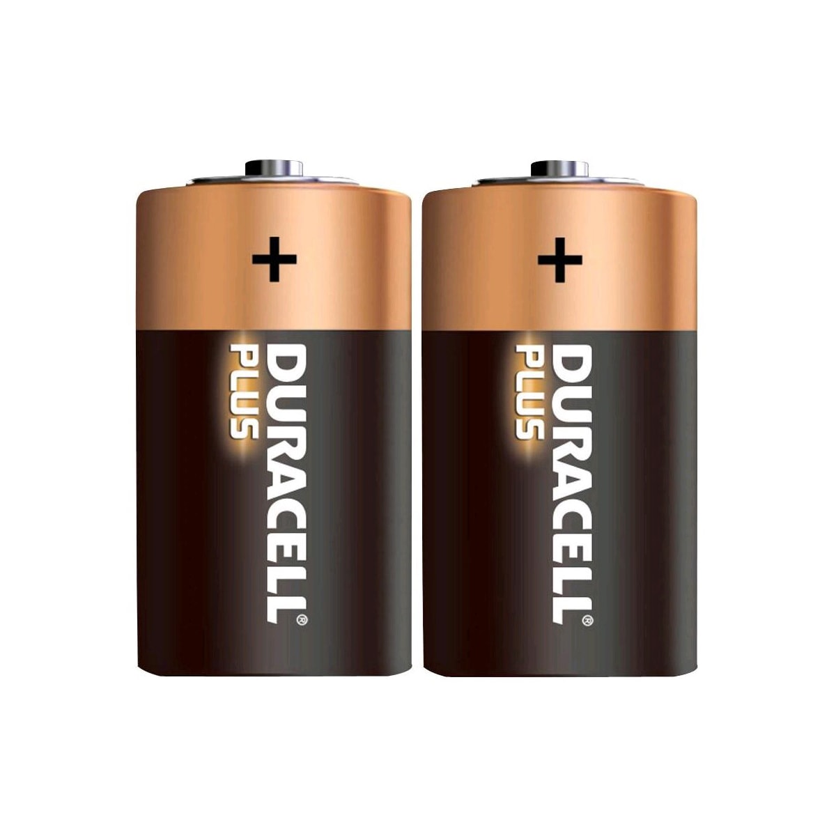 Duracell batteri Plus Power D 2pakk