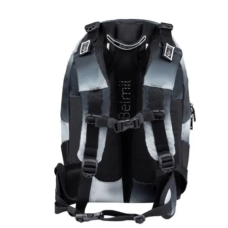 Belmil 2-IN-1 Schultasche & Gürteltasche 2-teilig Black Grey