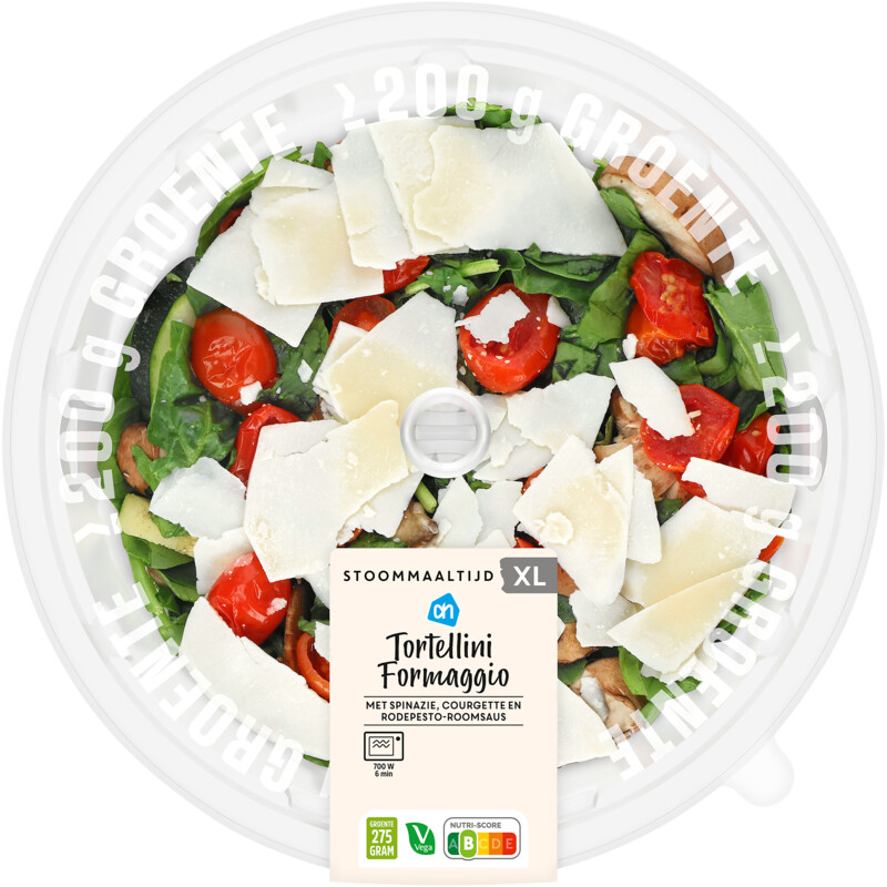 AH Stoommaaltijd tortellini formaggio XL