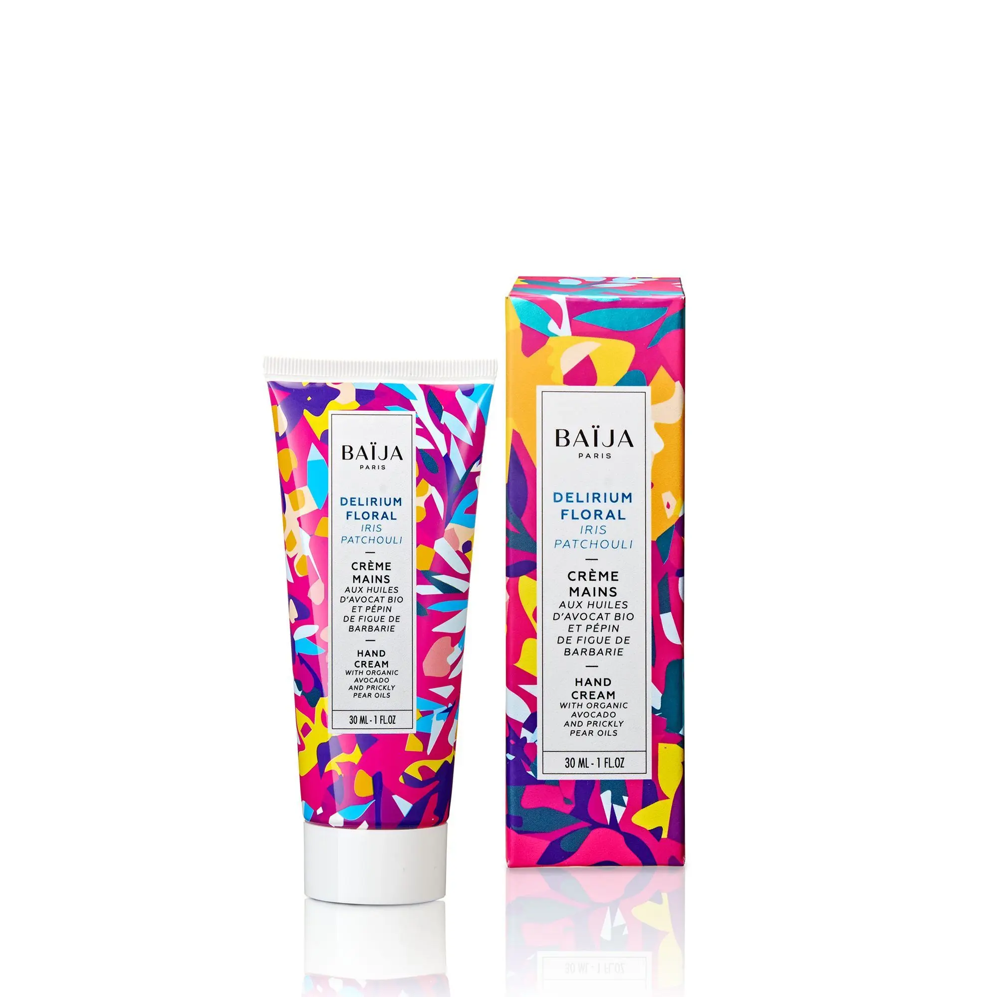 Baïja - CRÈME MAINS DELIRIUM FLORAL Crème mains veloutée Iris Patchouli- Mains