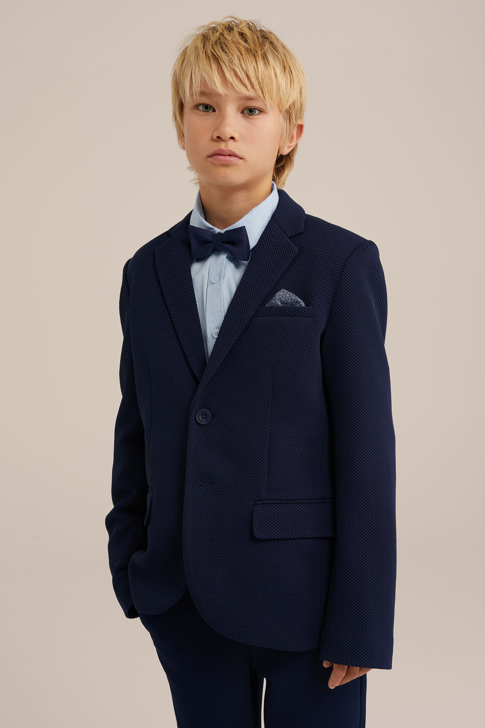 Jongens vlinderdas WE Fashion Donkerblauw