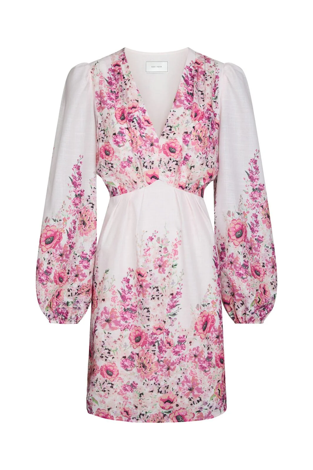 Neo Noir Semila Flower Print Dress 166452