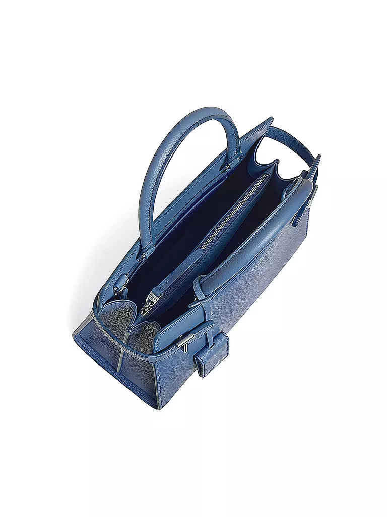 LE TANNEUR Ledertasche - Henkeltasche EMILIE Medium  hellblau