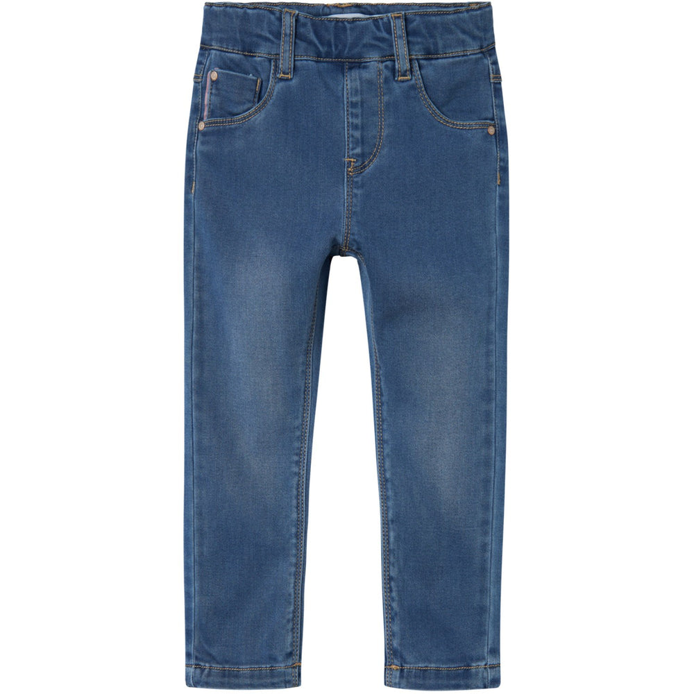 Køb Name It Medium Blue Denim Salli Slim Denim Leggings Noos