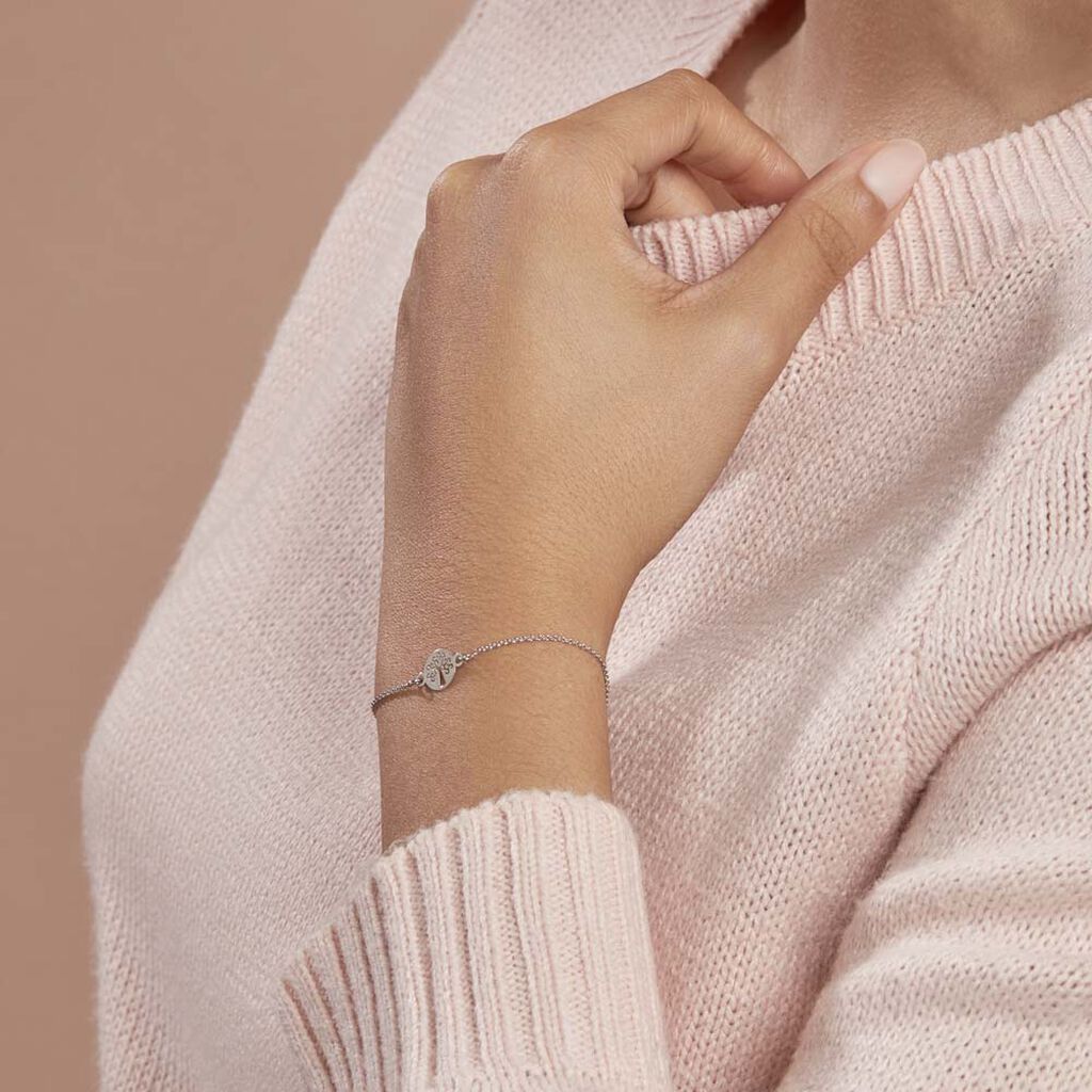 Bracelet Audrey-rose Argent Blanc