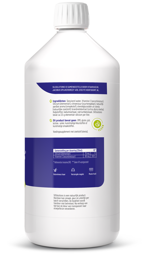 Vitakruid Silsolutions 1000 – Aardbei (1000 ml)