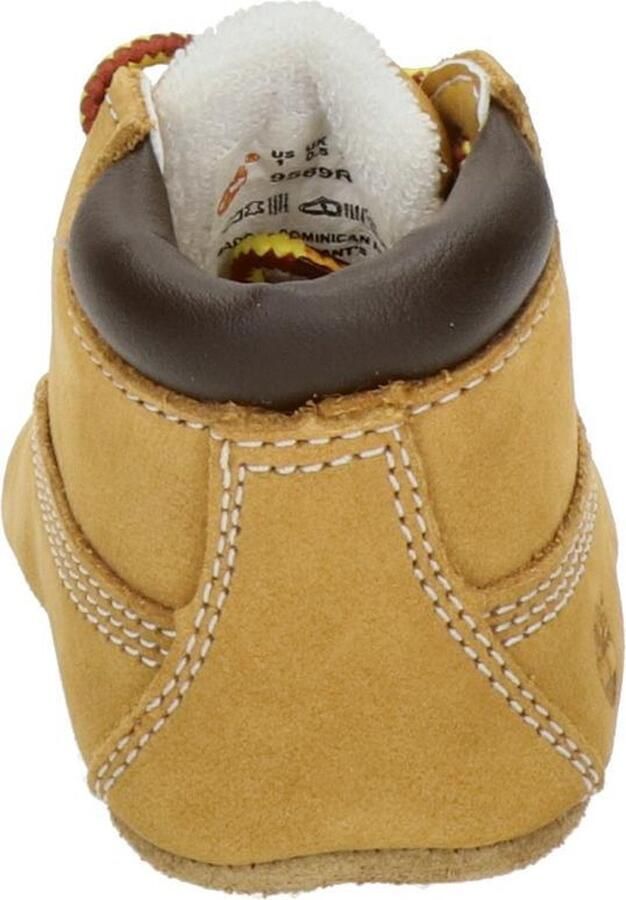 Timberland Crib Set babyschoentje van nubuck met muts giftbox