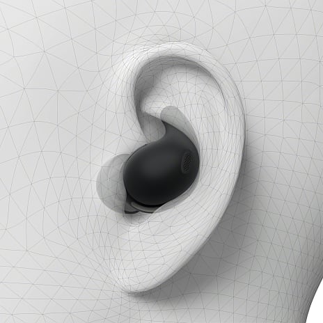 Sony LinkBuds Fit trådløse in-ear høretelefoner - sort