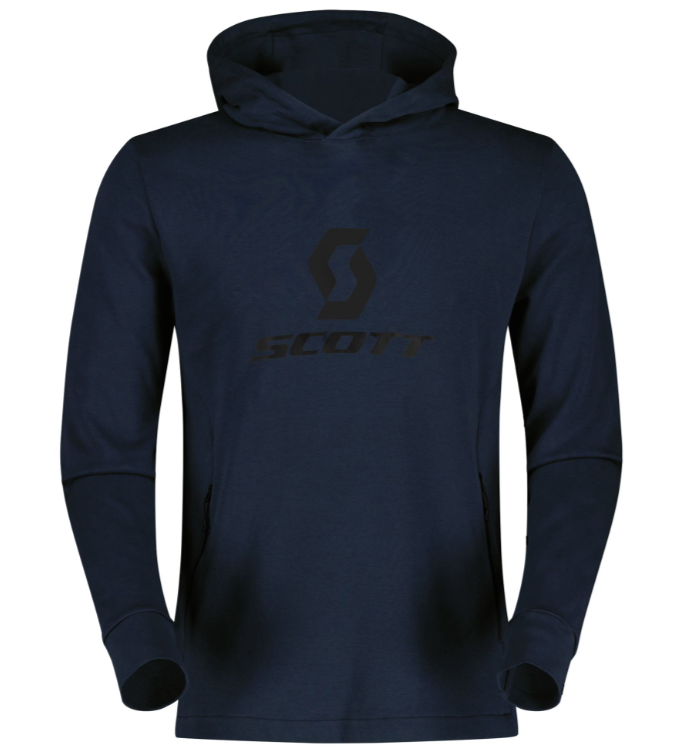 SCOTT Defined Mid Hoody, Mørkeblå