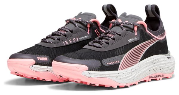 Chaussures de Trail Puma Voyage Nitro 3 Noir / Rose Femme