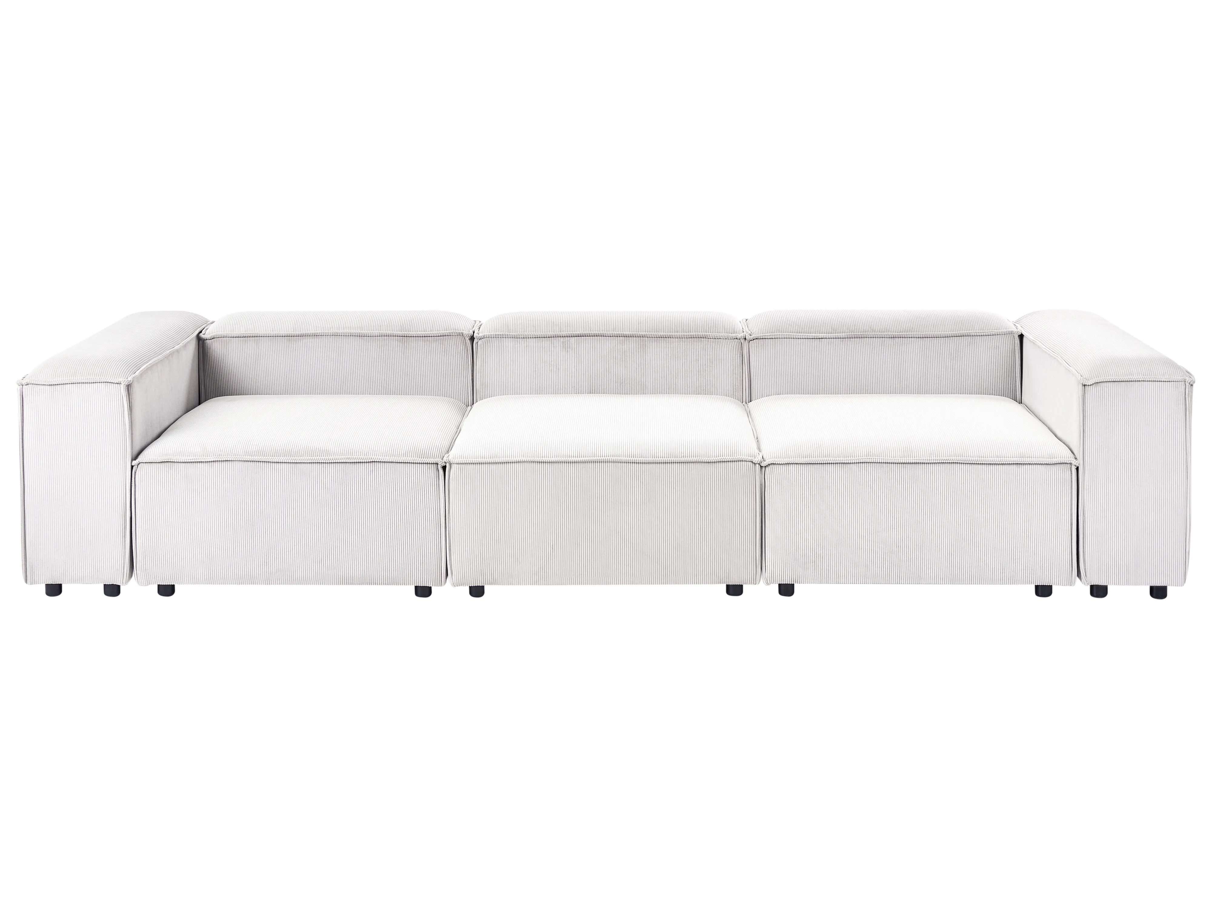 Modulaire bank 3-zits ARDAL Corduroy Gebroken wit