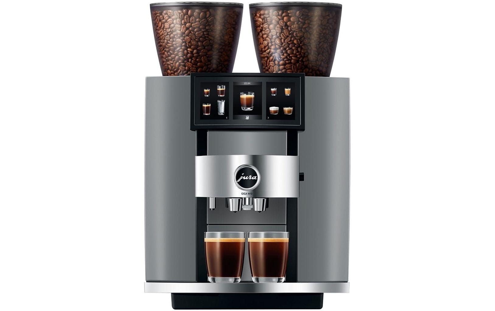 Kaffeevollautomat Giga W10 Diamond Silver<br>Zweitassen-Vollautomat mit Cold Brew auf Knopfdruck