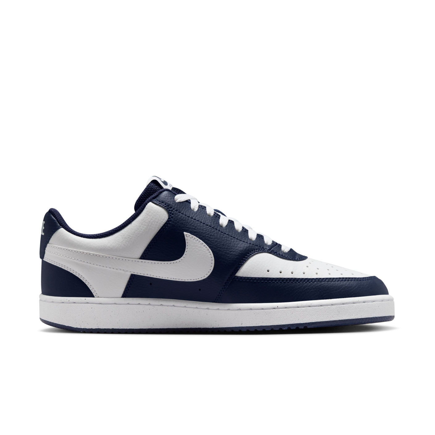 Nike Court Vision Low Sneakers Donkerblauw Wit