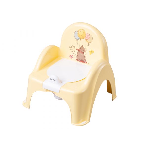 Babyactive Cadeira Bacio Anti-derrapante com Música Forest Fairytale Yellow