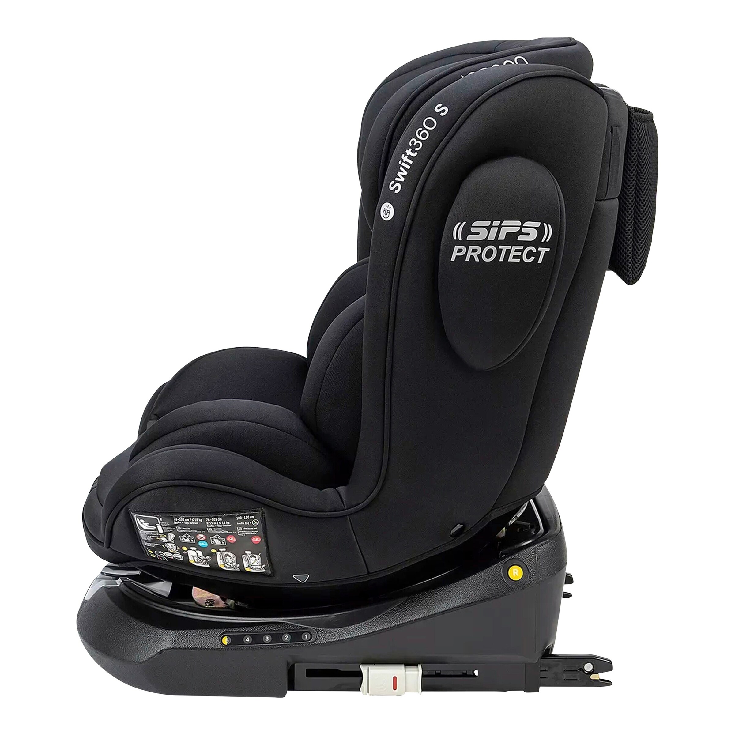 Osann Kindersitz Swift360 S i-Size all black