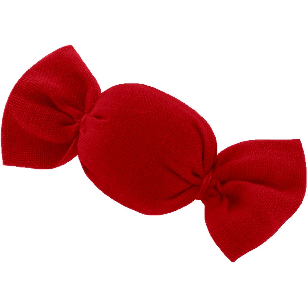 Petite Barrette Mini Bonbon Rouge
