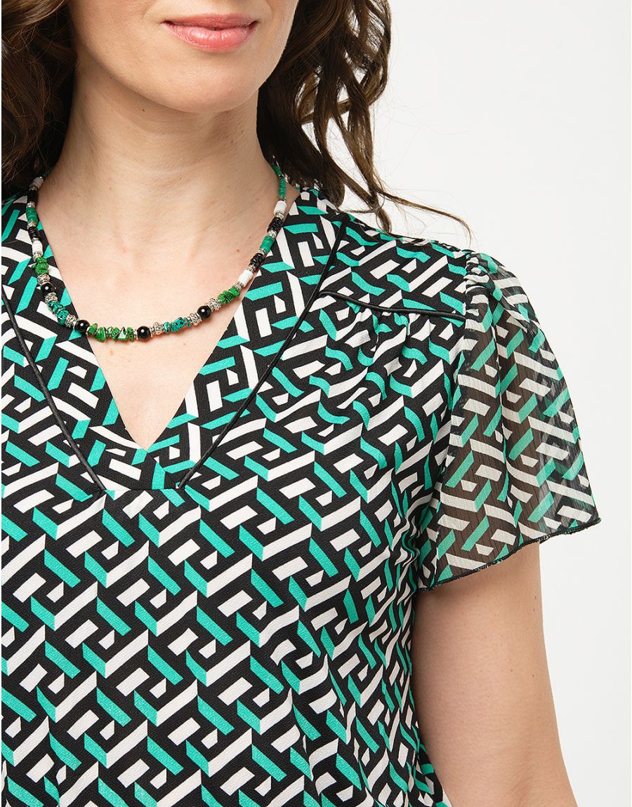 Robe fluide arty