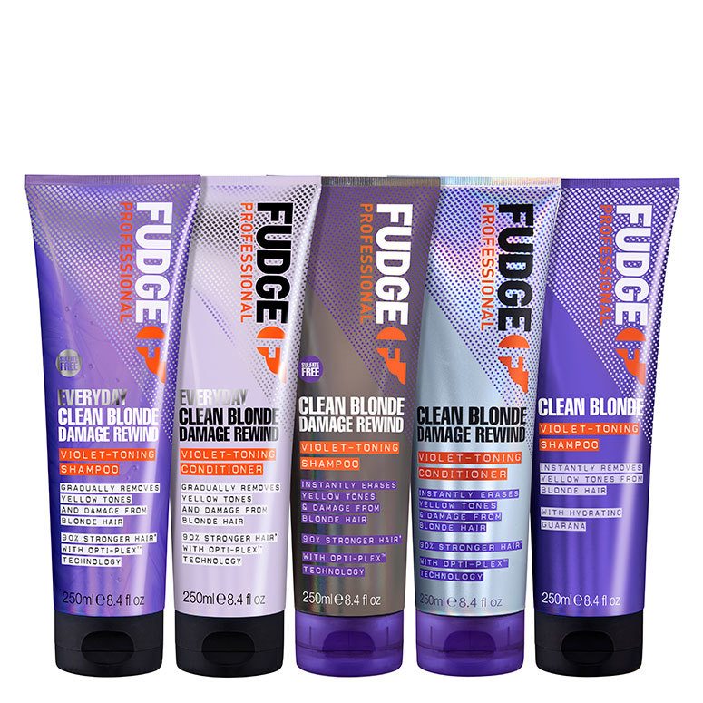Fudge Clean Blonde Damage Rewind Violet Toning Conditioner 250ml