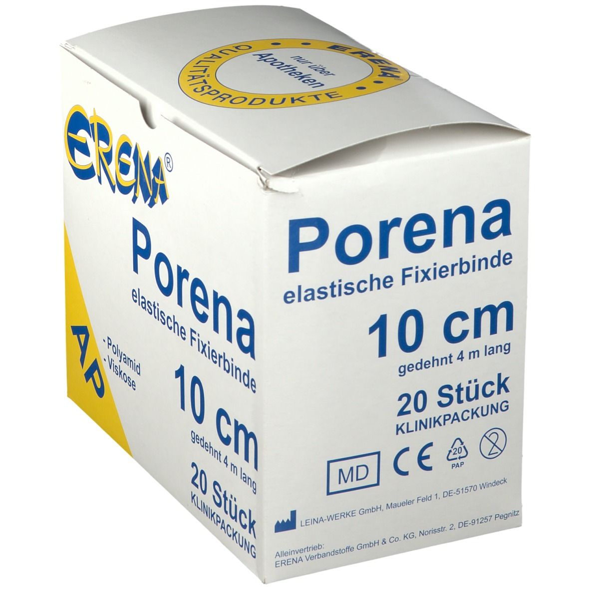 ERENA® Porena hochelastische Fixierbinde 10 cm